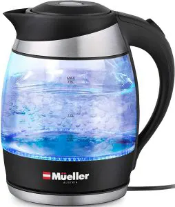 Mueller Premium 1500W Electric Kettle with SpeedBoil Tech