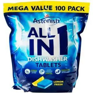 All in One Dishwasher Tablets 100-pack