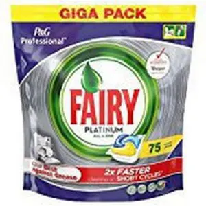 Fairy Platinum Lemon All in One Dishwasher Tablets 75-pack