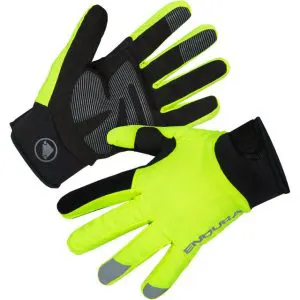 Endura Strike Waterproof Gloves Men - Hi viz Yellow