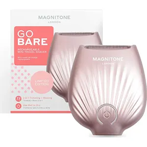 Magnitone London GoBare! Limited Edition Rechargeable Mini Lady Shaver Rose Gold