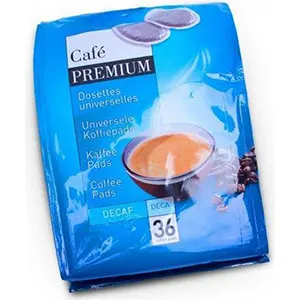 Decaf coffee pads Coffee Premium "Decaf", 36 pcs.